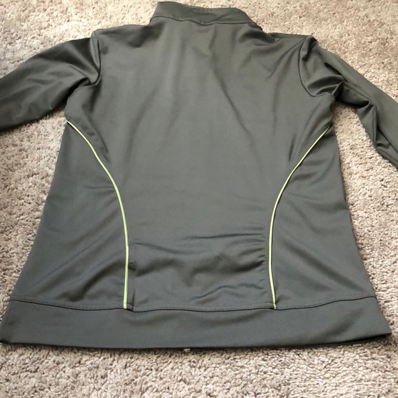 Gray and Yellow Nike Zip-Up - Picture 5 of 5